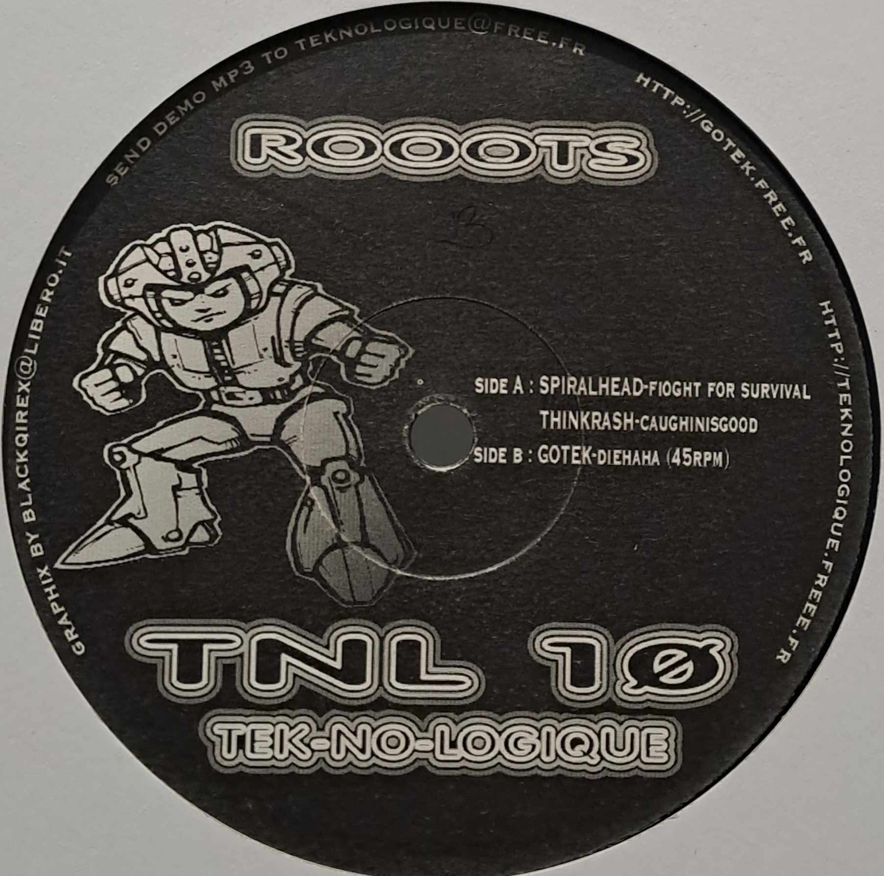 Tek No Logique 10 - vinyle freetekno